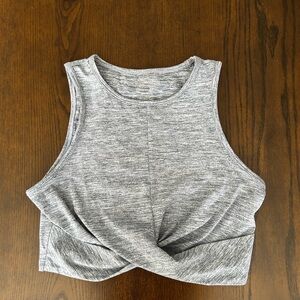Calvin Klein Gray Twist Tank Top
